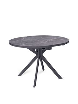 Стол KENNER DO1100 черный/керамика мрамор черный