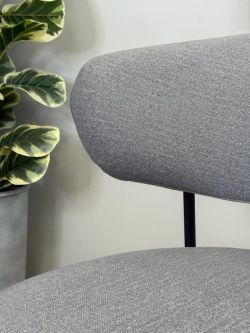 Стул KENNER 309SD черный/серый