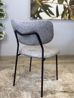 Стул KENNER 302SD черный/серый микробукле