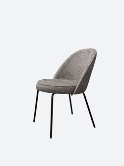 Стул KENNER 176SD черный/серый