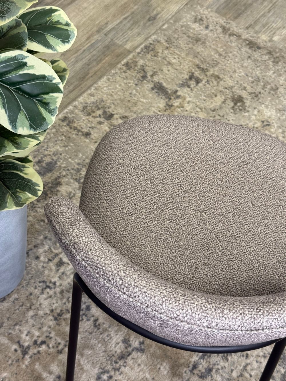 Стул KENNER 307SD черный/капучино