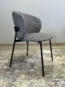 Комплект стульев 2шт KENNER 306SD черный/серый