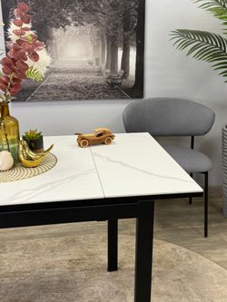 Стол KENNER LK1000 черный/керамика NEW ARMANI GRAY