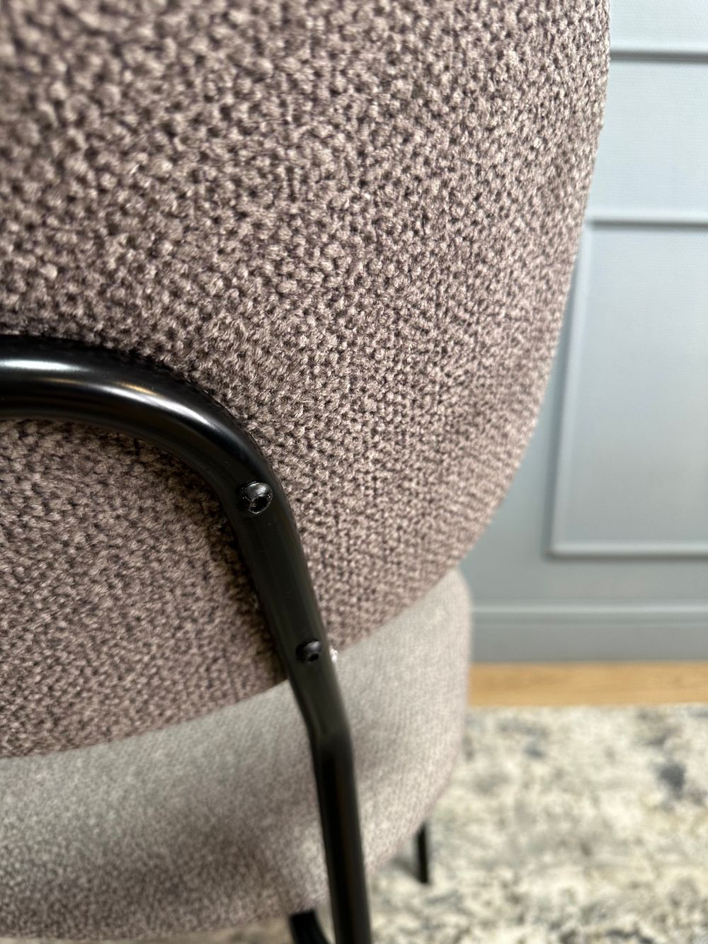 Комплект стульев 2шт KENNER 302SD черный/капучино микробукле