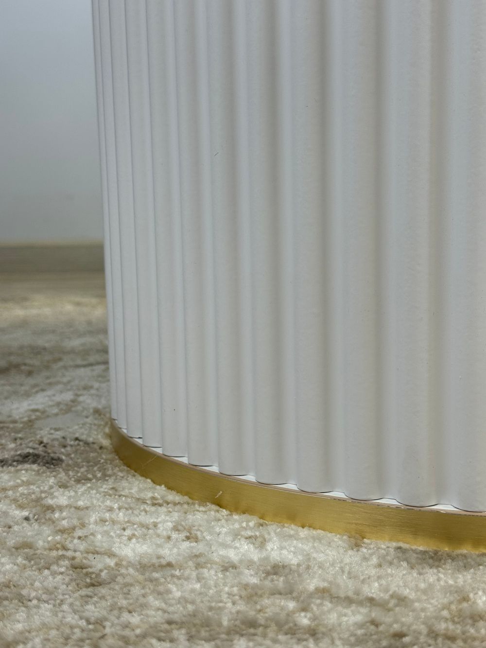 Стол KENNER LD1000 белый/керамика мрамор золотой глянец