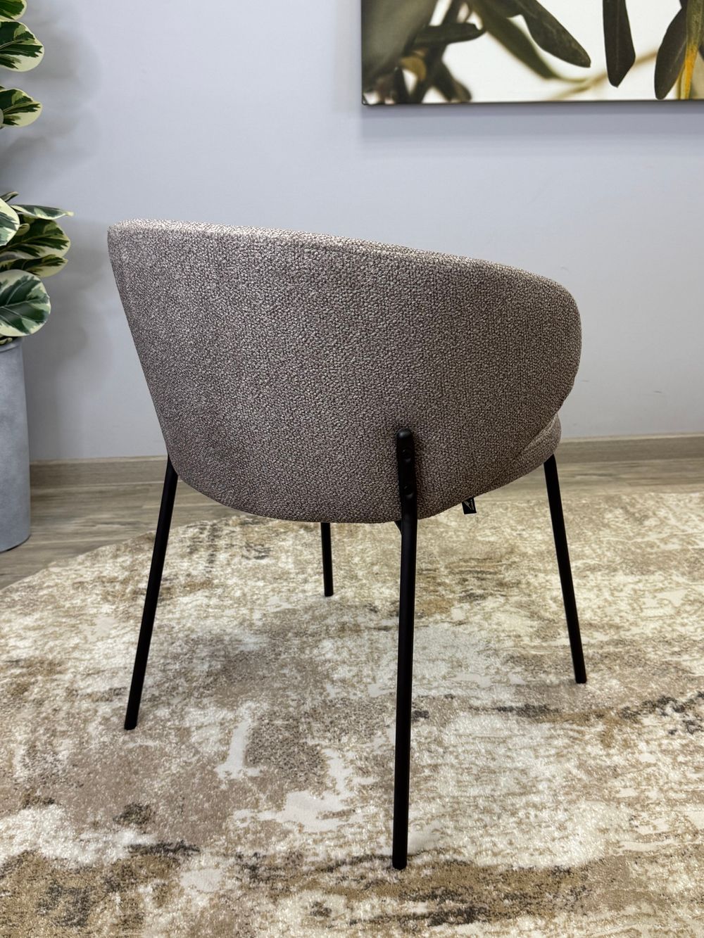 Стул KENNER 305SD черный/капучино микробукле