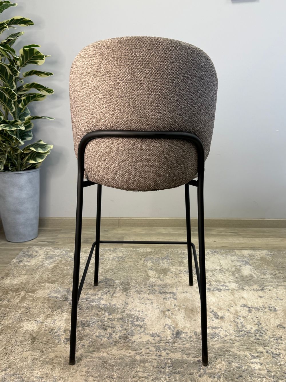 Стул KENNER 307SD ПБ белый/серебристый