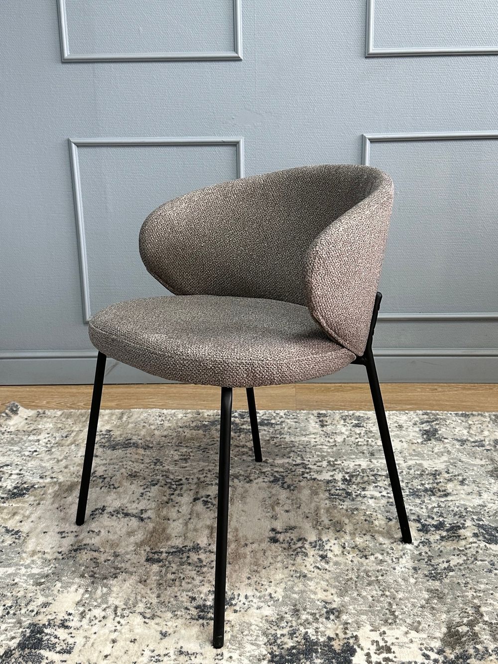 Комплект стульев 2шт KENNER 305SD черный/капучино микробукле