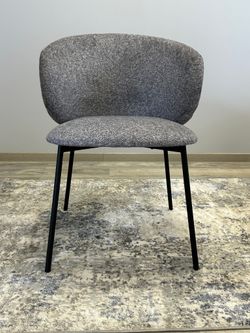 Комплект стульев 2шт KENNER 306SD черный/серый