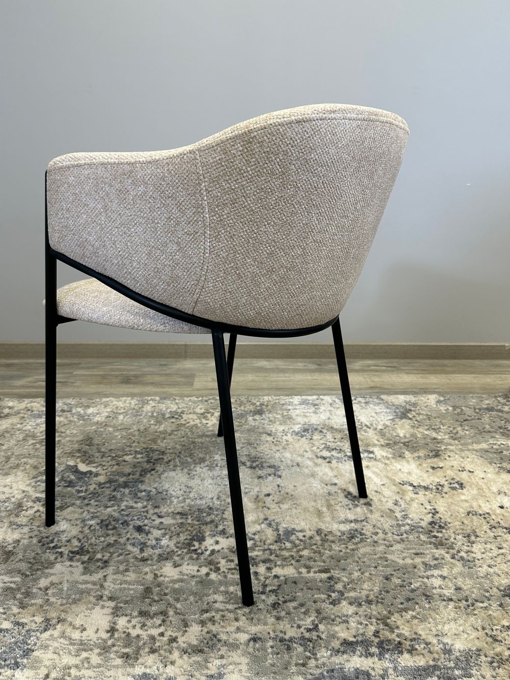 Комплект стульев 2шт KENNER 308SD черный/бежевый