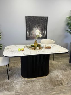 Стол Kenner LDs1600, черный/керамика SHAKESPEARE BLACK