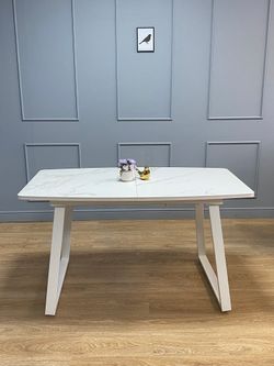 Стол KENNER AZ1400 белый/керамика белая