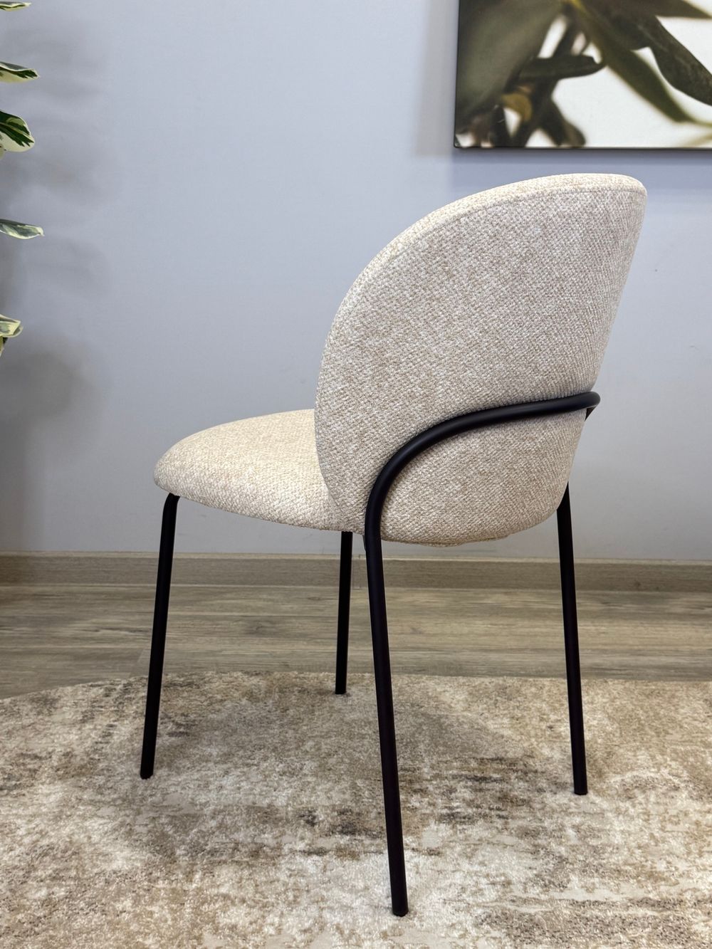 Стул KENNER 307SD черный/бежевый