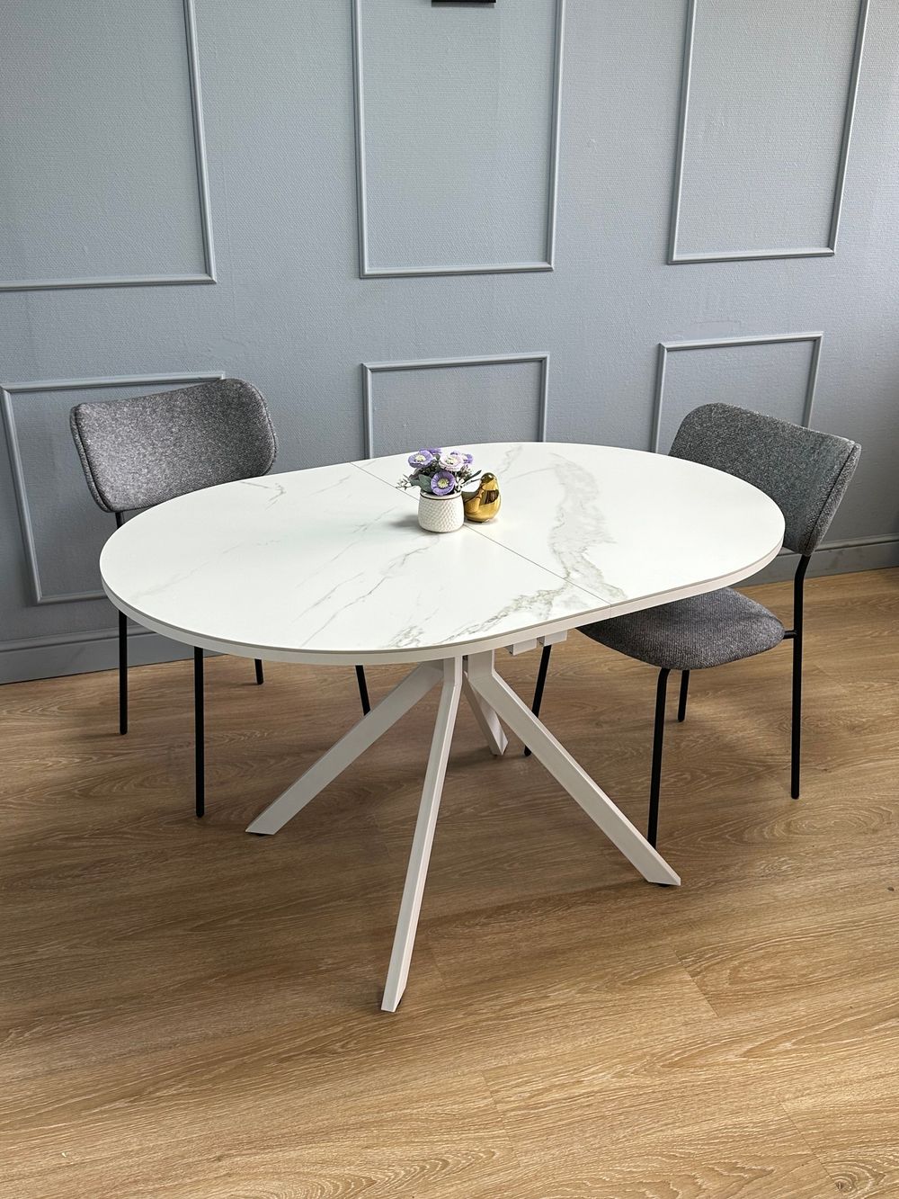 Стол KENNER DO1200 белый/керамика белая