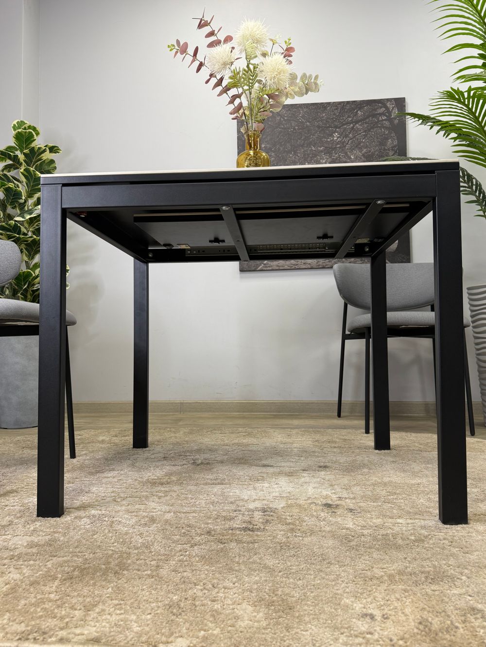 Стол KENNER LK1000 черный/керамика NEW ARMANI GRAY