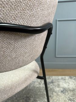 Комплект стульев 2шт KENNER 302SD черный/бежевый микробукле