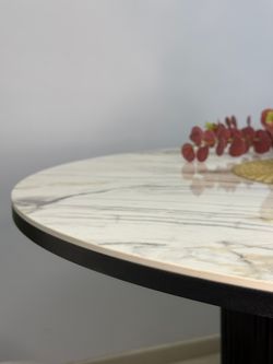 Стол KENNER LD1000 черный/керамика гранит арктический глянец