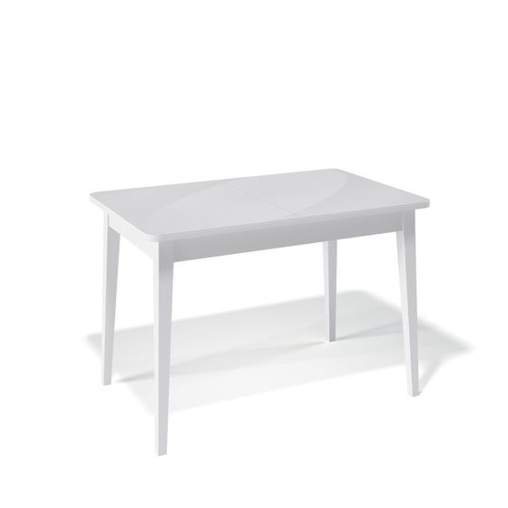 Стол KENNER 1100 М белый/стекло белое сатин