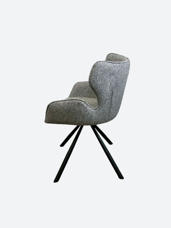 Стул KENNER 311SD черный/серый