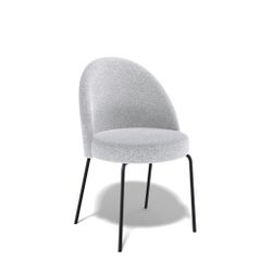 Стул KENNER 176SD черный/серебристый