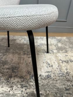 Комплект стульев 2шт KENNER 304SD черный/серебристый микробукле