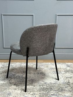 Комплект стульев 2шт KENNER 304SD черный/серый микробукле