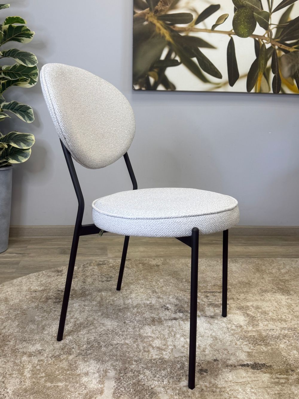 Стул KENNER 301SD черный/серебристый микробукле