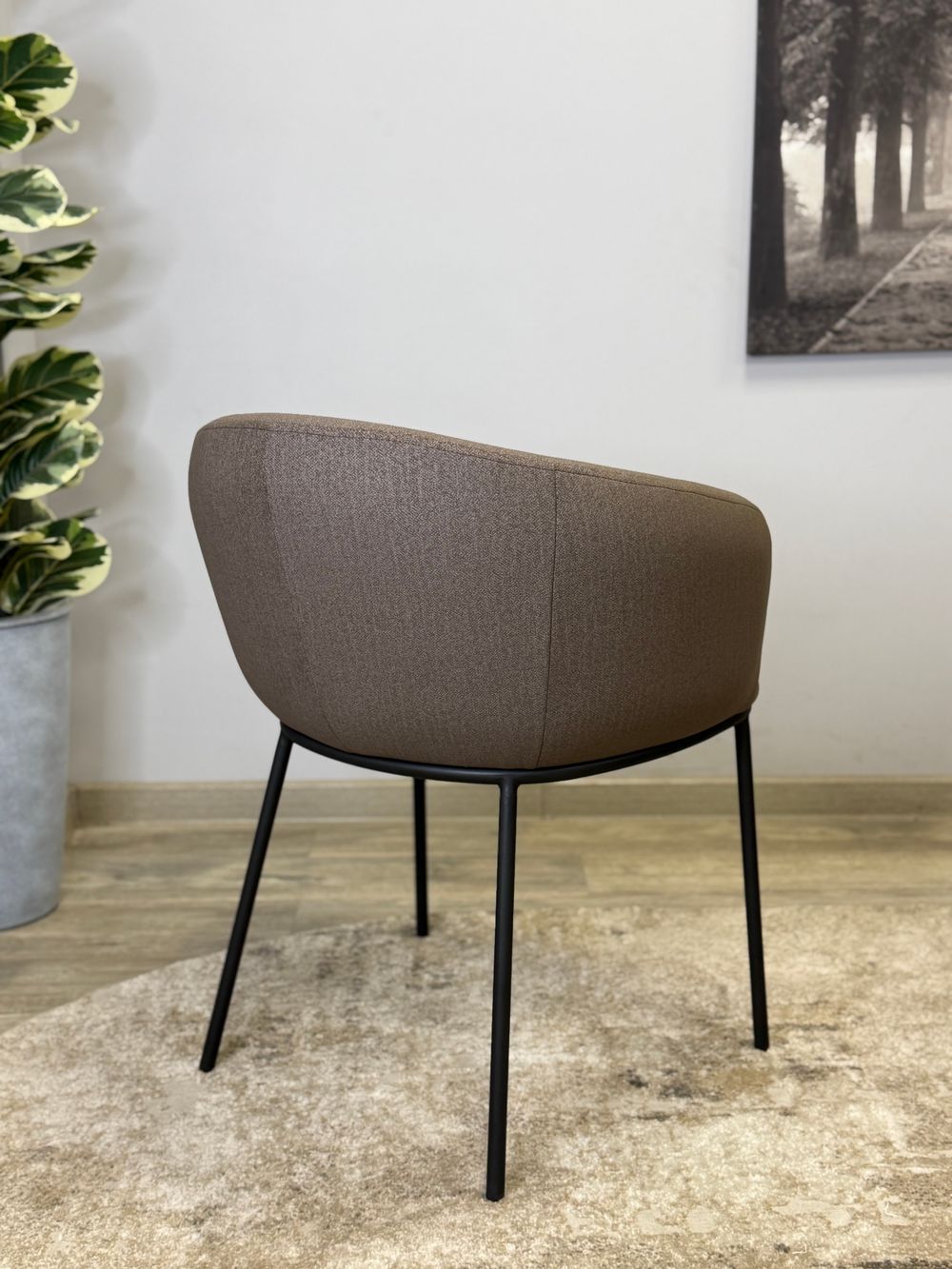 Стул KENNER 313SD черный/какао