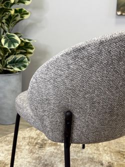 Стул KENNER 305SD черный/серый микробукле