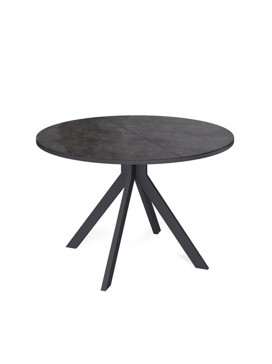 Стол KENNER AR1000 черный/керамика темно-серая