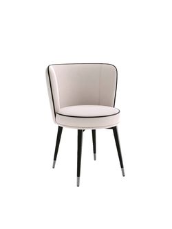 Стул Kenner 177KK черный/бежевый велюр