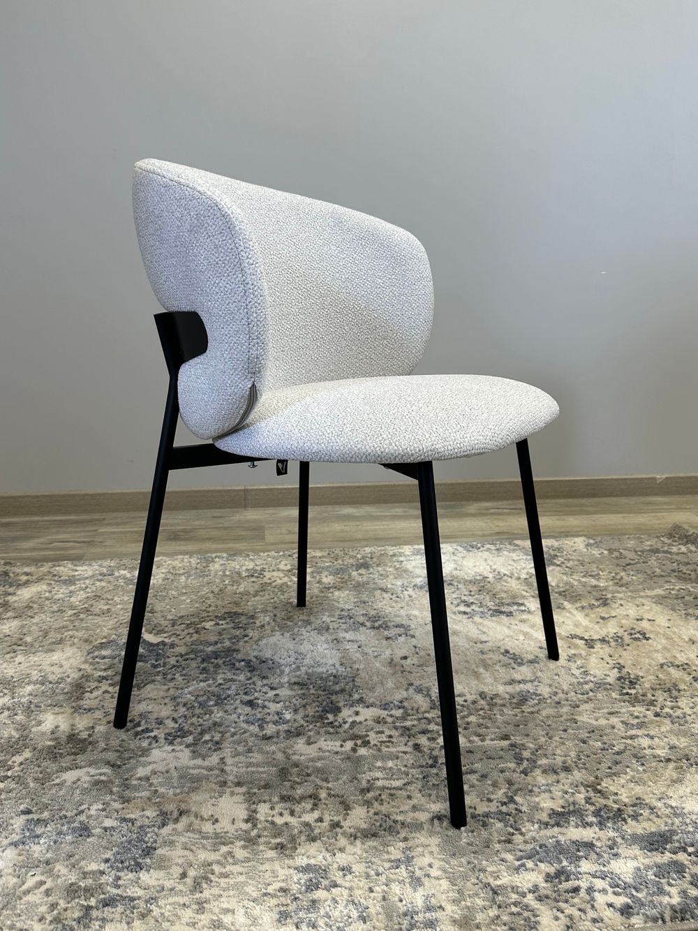 Комплект стульев 2шт KENNER 306SD черный/серебристый