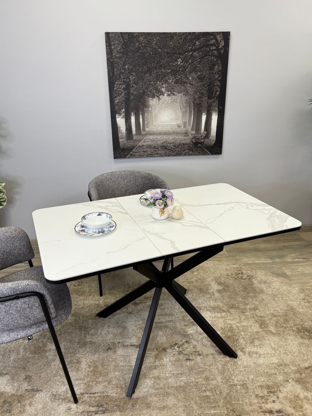 Стол Kenner BK900, черный/керамика NEW ARMANI GREY