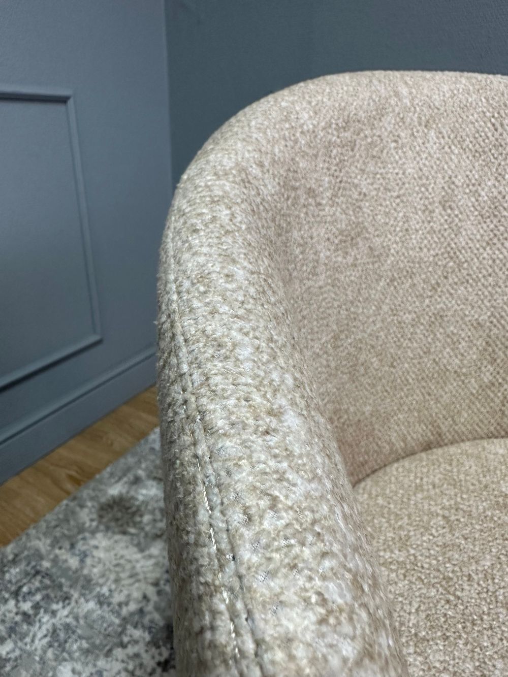 Комплект стульев 2шт KENNER 305SD черный/бежевый микробукле