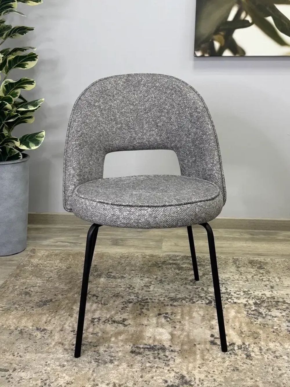 Стул KENNER 179SD черный/серый