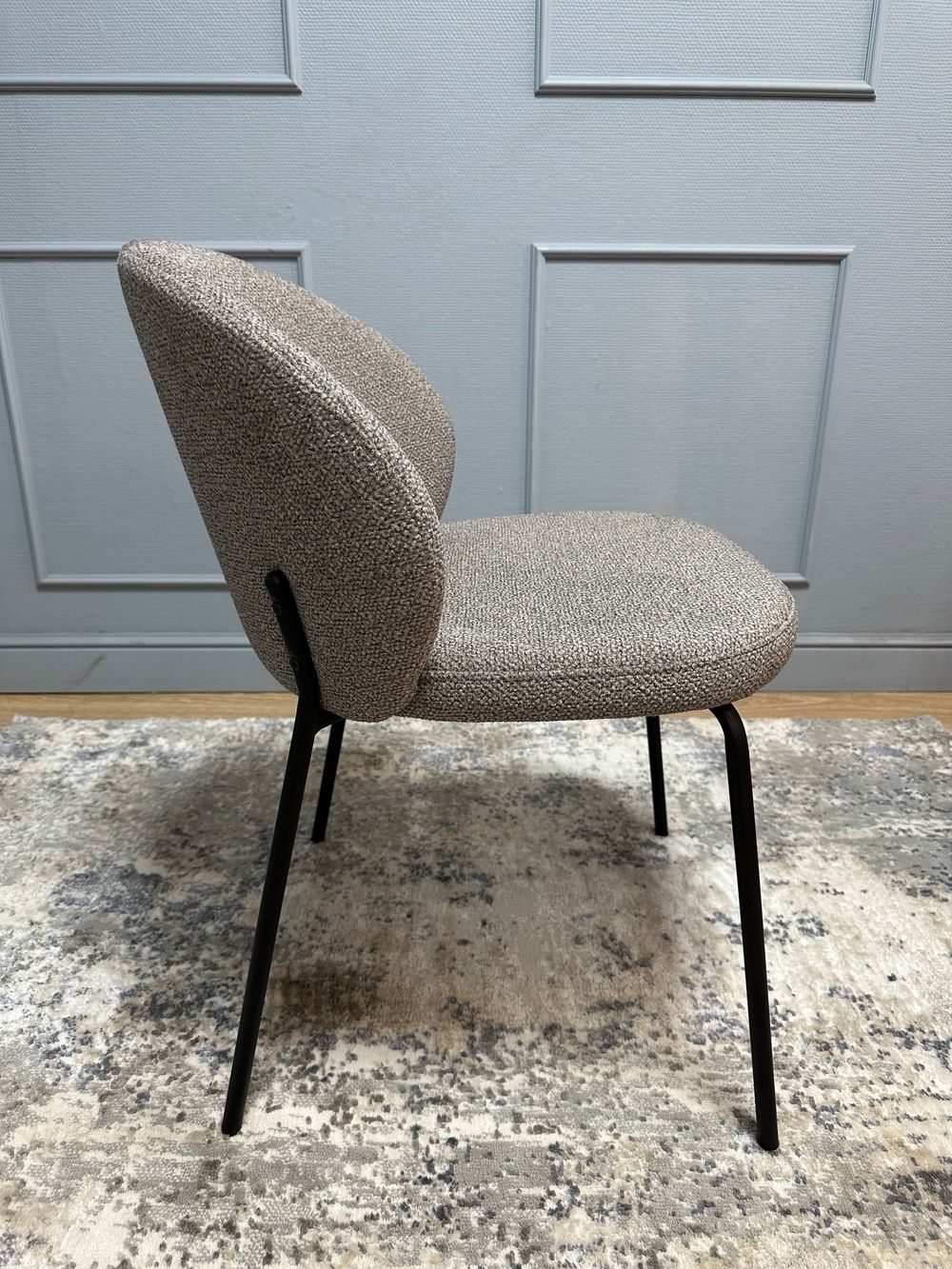 Комплект стульев 2шт KENNER 304SD черный/капучино микробукле