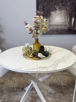 Стол Kenner R1000, белый/керамика TOP ALPINE WHITE арт.170118