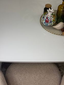 Стол KENNER SL1600 белый/стекло белое глянец