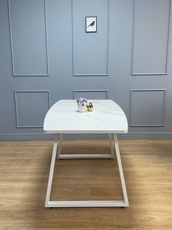 Стол KENNER AZ1400 белый/керамика белая