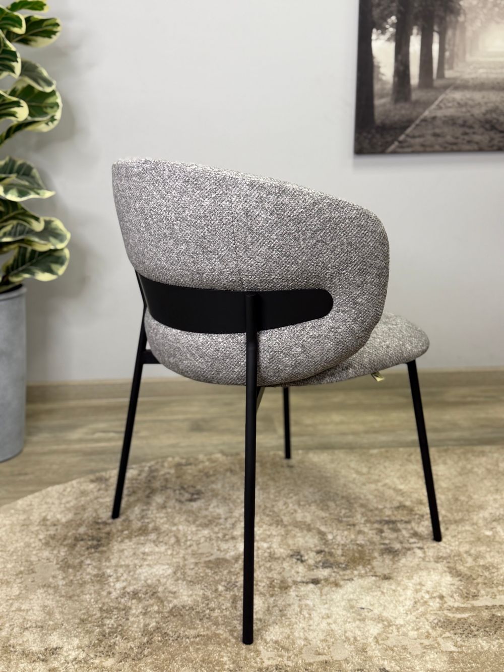 Стул KENNER 306SD черный/серый