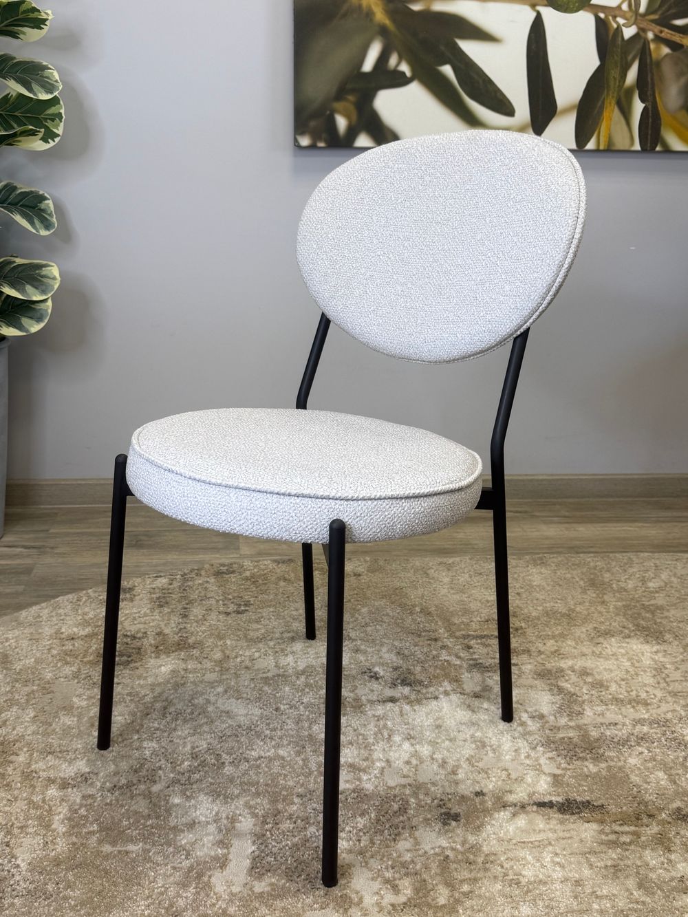 Стул KENNER 301SD черный/серебристый микробукле