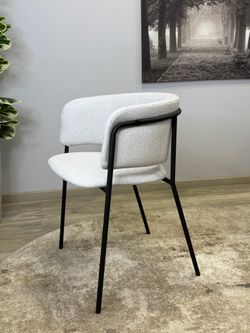 Стул KENNER 303SD черный/микробукле серебристый