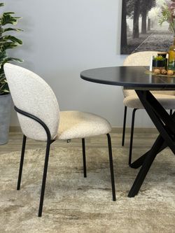 Стул KENNER 307SD черный/бежевый