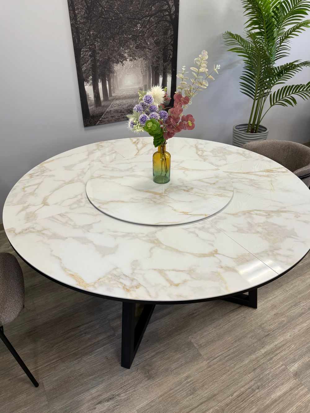 Стол Kenner SK1800, черный/керамика CARLA LARKIN