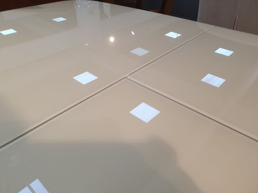 Стол KENNER 1200С  венге/стекло белое сатин