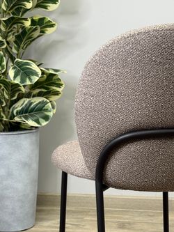 Стул KENNER 307SD черный/капучино