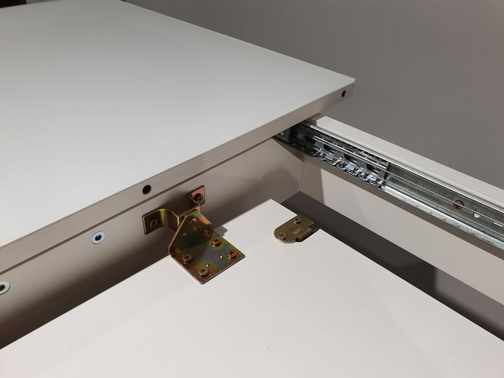 Стол KENNER 1100s белый/стекло белое сатин