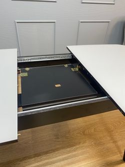 Стол KENNER 1200M венге/стекло белое глянец