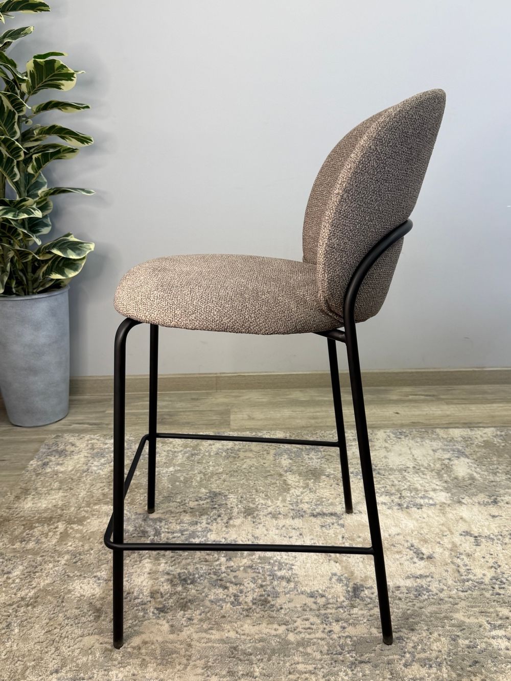 Стул KENNER 307SD ПБ чёрный/капучино