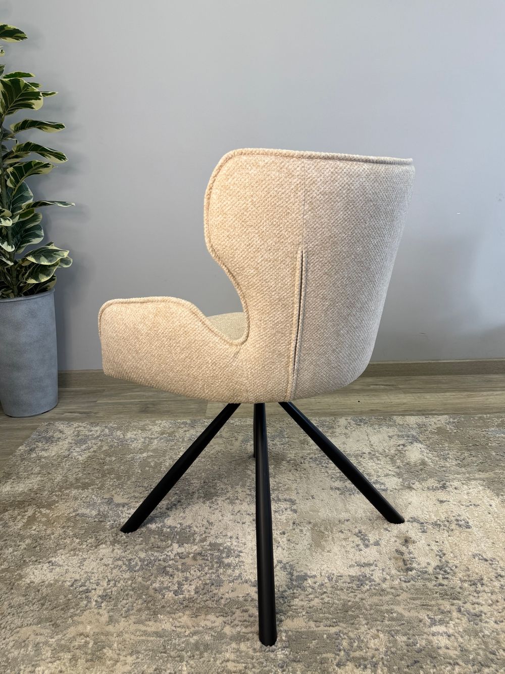 Стул KENNER 311SD черный/бежевый